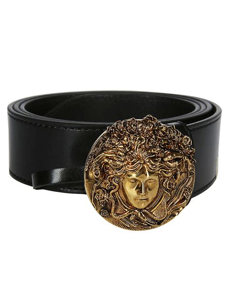 versace belt with medusa buckle|Versace Medusa snake wings belt.